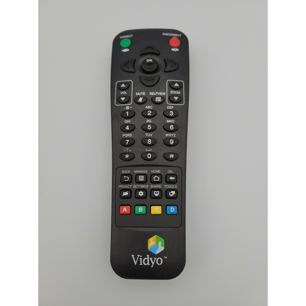 Vidyo Remote Control R-2009 for HD-220 Video Conferencing System Black
